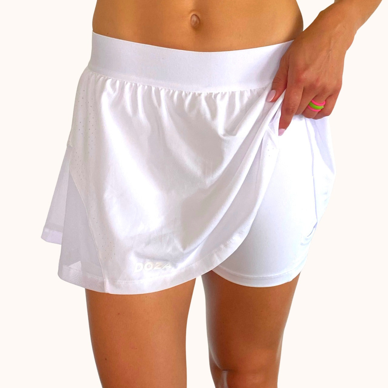 Teen's Game Day Tennis Skirt - White